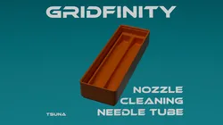 Nozzle Cleaning Needle Tube Gridfinity Storage
