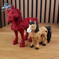 Print in Place Articulated Horse Model