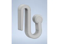 Rear hook for car seat