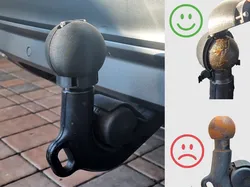Retractable Towbar cover