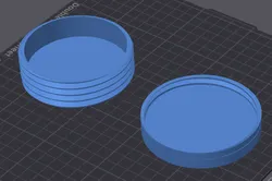 Screw box with lid