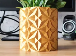 Star Fireworks Plant pot and Planter - Winter ornament decoration - Vase mode design