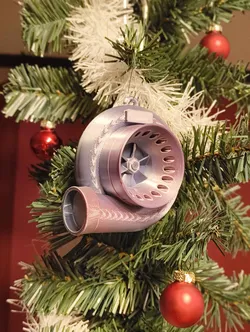 Turbocharger christmas tree decoration
