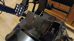Wide brake pedal