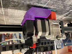 BMG Aero (Wind) clone mount for Anycubic Chiron and Duct.