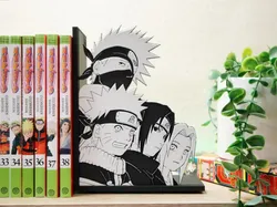 Bookend of Kakashi Hatake, Naruto Uzumaki, Sasuke Uchiha and Sakura Haruno | Naruto Fan Art