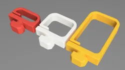 Cable Clips for 2020 Aluminum Extrusion (Twist-in, Parametric)