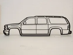 Chevrolet Suburban Wall Art GMT800