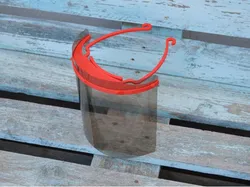 Face Shield A4 (no holes or rubber band)
