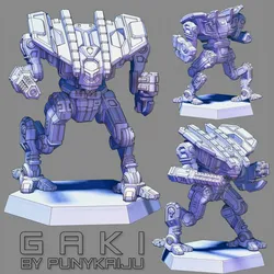 Gaki (Pose2) - by PunyKaiju