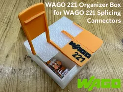 Jumbo WAGO 221 Organizer Box for WAGO 221 Splicing Connectors