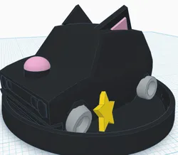 *NO SUPPORTS* CatMobile/ Kittymobile Original for the Derby Contest made in Tinkercad