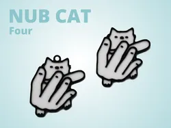 Nubcat Fantastic 4 Keychain