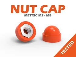 NUT CAP - BOLT CAP - (Tested)