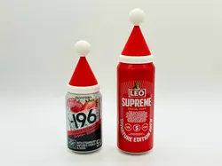 Santa Hat Can Topper