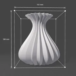 sharp vase