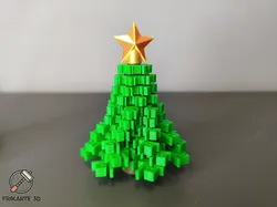 Spinner Snowflake Christmas Tree