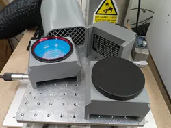 Stackable fiber laser lens holder