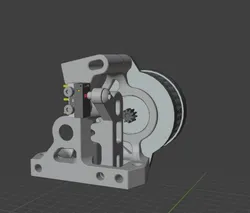 Titania extruder filament detection 10od bearing