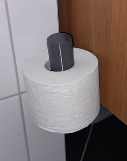 Toilet spare roll holder