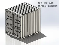 10 ft High Cube Container