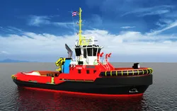 AZIMUTH STERN DRIVE TUG 2810