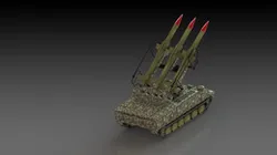 Buk M2 missile system 9M317