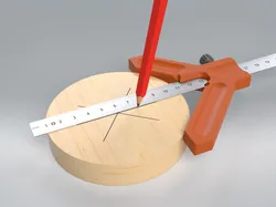 Centring Square – Center Finder for Round Diameters