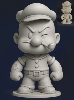 Chibi Popeye The Sailor Man
