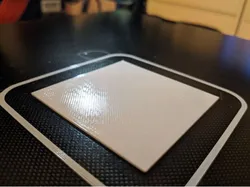 First Layer Test Square
