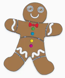 Flexi Gingerbread Man