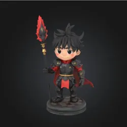 Gratis Characters & Creatures STL indir - Anime Dragon  phoenix chess set -jakob - free - Xempiaaz