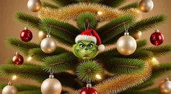 Grinch Christmas Ornament