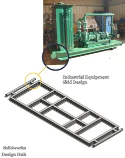 Heavy Equipment Skid Design