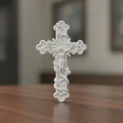 Jesus Cross Statue - Religious Decor