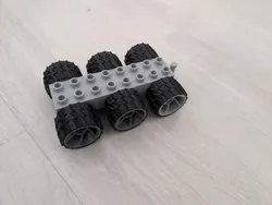 Lego Duplo Curiosity rover wheels