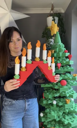 Lego *inspired* Candle Arch