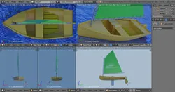 Micro Catboat