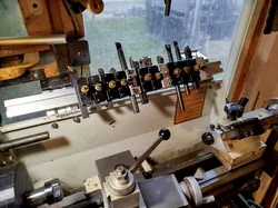 Mini lathe QCTP tool holder for 3030 extrusion profile