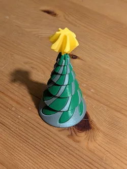 Pass-through Vortex Christmas Tree Fidget/Decoration