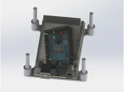 Raspberry Pi Stackable Tray for Arduino Mega 2560