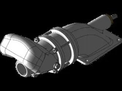 RC Scale axial flow water jet unit