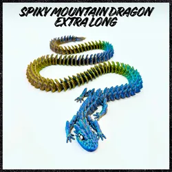 Spiky Mountain Dragon - Extra Long Version