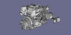 Yanmar 3JH5E 40 hp