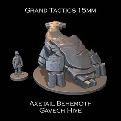 15mm SCI-FI Grand Tactics - Axetail Behemoth - Presupported