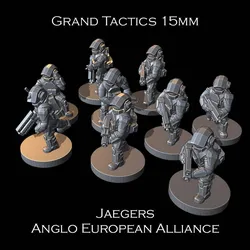 15mm SCI-FI Grand Tactics - Jaegers - Presupported