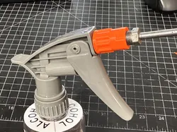 Adapter from Chemical Guys spray bottle to 1/8" NPT (NPT2) female thread