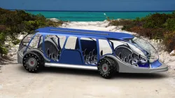 Amphibious Beach bus