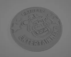 Badges & Coins STL تنزيل - Fazbear entertaiment Logo - The Spider Purple