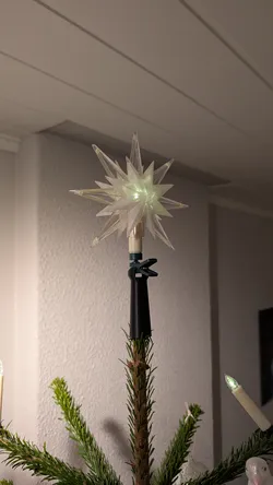 Christmas tree topper adapter